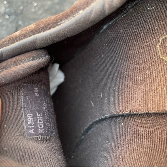 Coach Womens Kodie Oxford Flat Shoes Brown Signature Logo Leather - Picture 10 of 15